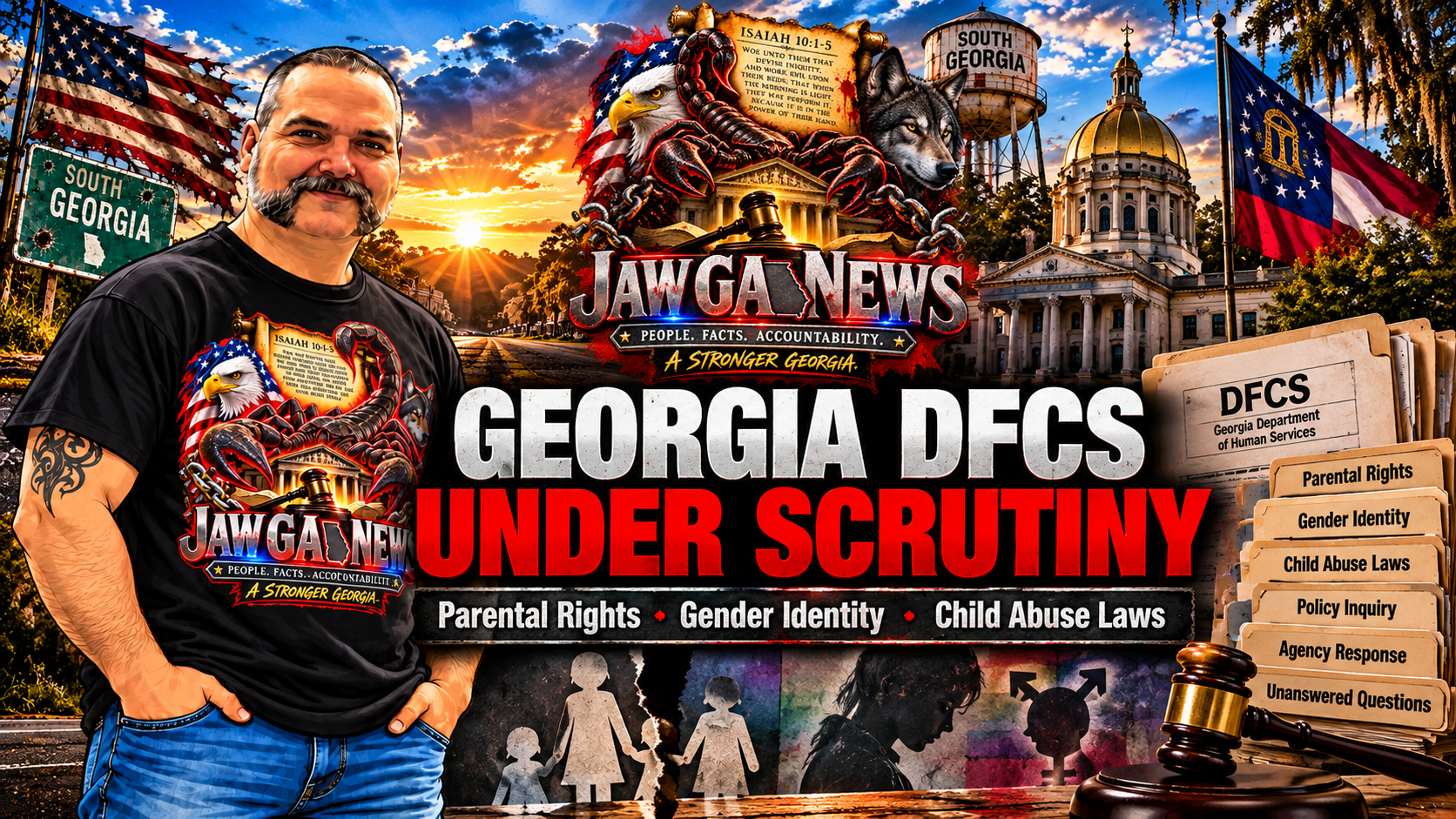 Georgia DFCS Responds to JAW GA News Investigation Into Parental Rights, Gender Identity, and Child Abuse